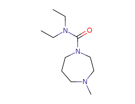 1H-1,4-Diazepine-1-carboxamide, N,N-diethylhexahydro-4-methyl-