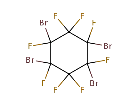 1,2,4,5-tetrabromo-octafluoro-cyclohexane