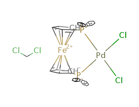 디클로로 (1,1- 비스 (디 페닐 포스 피노) 페로센) 팔라듐 (II) 아세톤 부가 물