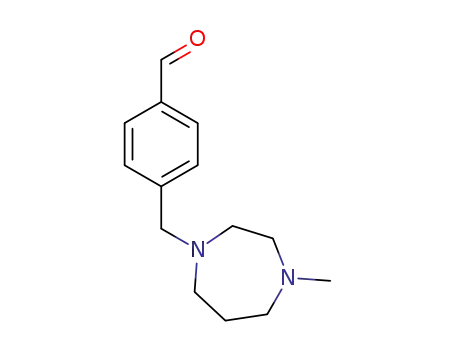 Molecular Structure of 884507-48-6 (4-[(4-methylperhydro-1,4-diazepin-1-yl)methyl]benzaldehyde)