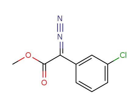 Molecular Structure of 264882-01-1 (methyl 3-chlorophenyldiazoacetate)