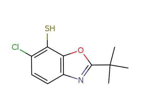 6-CHLORO-2-(1,1-DIMETHYLETHYL)-7-BENZOXAZOLETHIOL