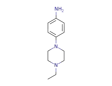 Molecular Structure of 115619-01-7 (4-(4-Ethylpiperazin-1-ly)aniline)