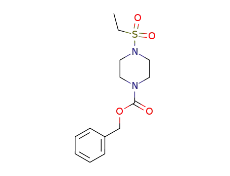 4-ethanesulfonyl-piperazine-1-carboxylic acid benzyl ester