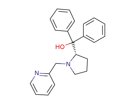 (S)-2-(hydroxydiphenylmethyl)-1-(2'-pyridylmethyl)pyrrolidine