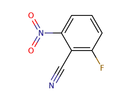 Molecular Structure of 143306-27-8 (2-Fluoro-6-nitrobenzonitrile)