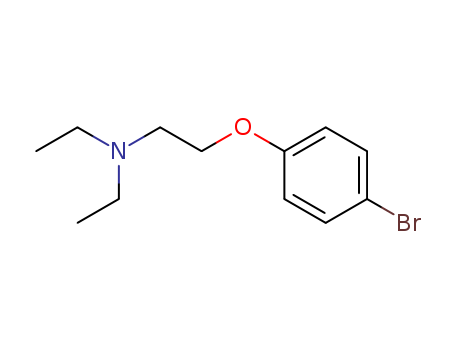 Ethanamine,2-(4-bromophenoxy)-N,N-diethyl-(1823-62-7)