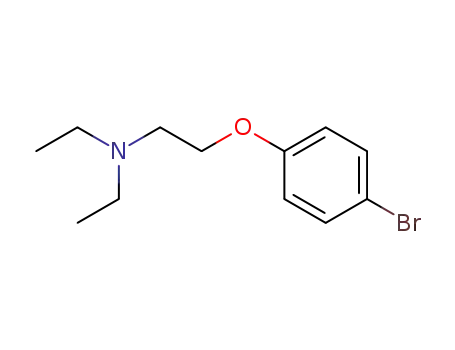 Molecular Structure of 1823-62-7 (4-[2-N,N-DIETHYLETHOXY]PHENYL BROMIDE)