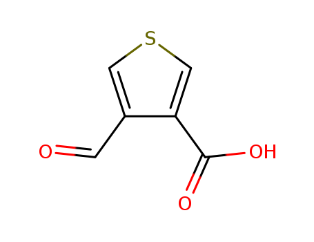 3-Thiophenecarboxylic acid, 4-formyl-