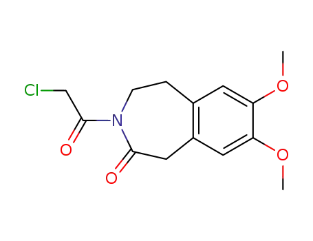 3-chloroacetyl-7,8-dimethoxy-4,5-dihydro-1H-3-benzazepin-2(3H)-one