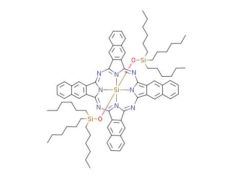 BIS(TRIHEXYLSILOXY)SILICON2,3-NAPH-THALOCYANINE