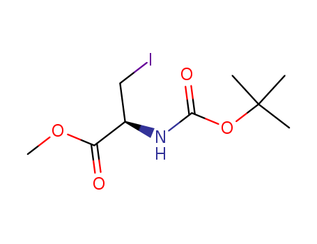 Alanine,N-[(1,1-dimethylethoxy)carbonyl]-3-iodo-,methylester