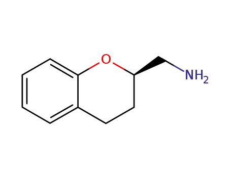 Molecular Structure of 404337-71-9 ((R)-Chroman-2-ylmethanaine)