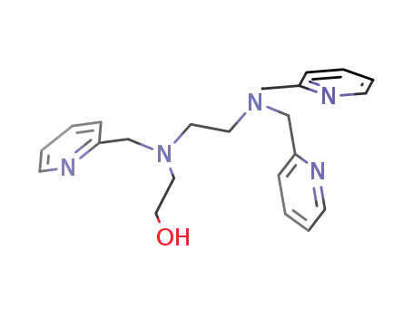 Molecular Structure of 302542-43-4 (Ethanol,
2-[[2-[bis(2-pyridinylmethyl)amino]ethyl](2-pyridinylmethyl)amino]-)
