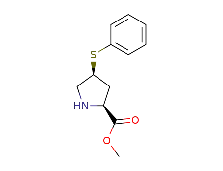 L-Proline, 4-(phenylthio)-, methyl ester, (4S)-