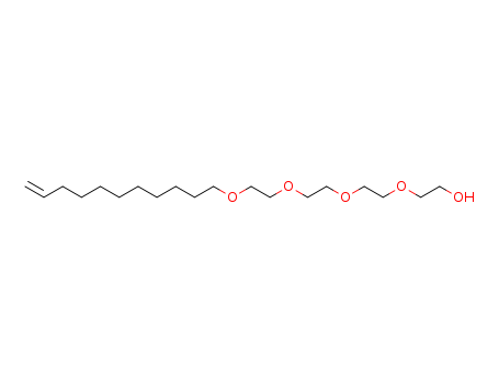 Molecular Structure of 130727-46-7 (3,6,9,12-Tetraoxatricos-22-en-1-ol)