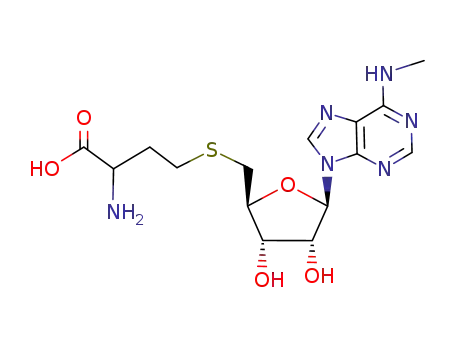 Molecular Structure of 53228-06-1 (S-N(6)-methyladenosylhomocysteine)