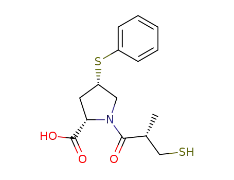 Molecular Structure of 75176-37-3 (Zofenoprilat)