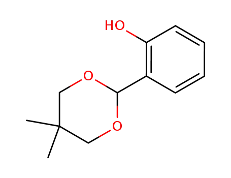 Molecular Structure of 7070-68-0 (Phenol, 2-(5,5-dimethyl-1,3-dioxan-2-yl)-)