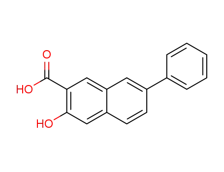 2-Naphthalenecarboxylic acid, 3-hydroxy-7-phenyl-