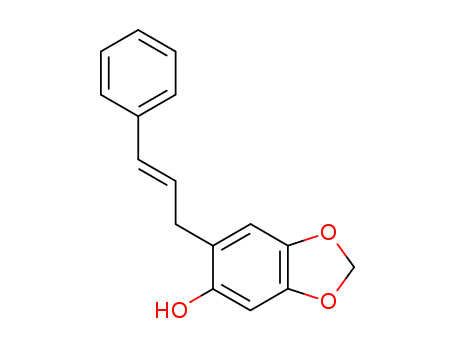 51167-48-7,6-(3-phenylprop-2-en-1-yl)-1,3-benzodioxol-5-ol,