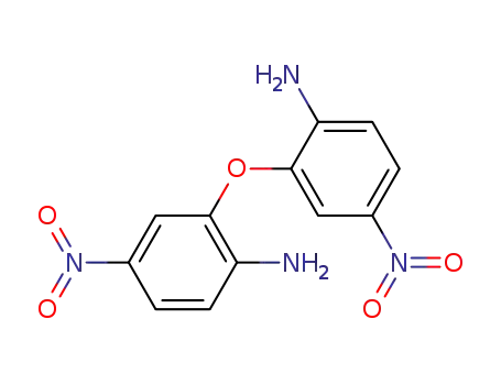 Molecular Structure of 61604-23-7 (Benzenamine, 2,2'-oxybis[4-nitro-)