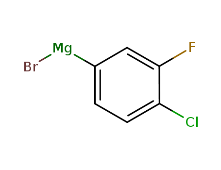 Magnesium,bromo(4-chloro-3-fluorophenyl)-