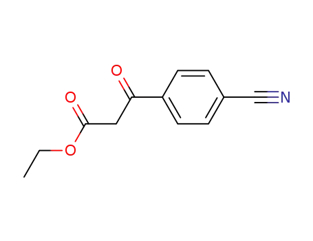Molecular Structure of 49744-93-6 (3-(4-CYANO-PHENYL)-3-OXO-PROPIONIC ACID ETHYL ESTER)