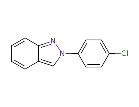 Molecular Structure of 61073-53-8 (2H-Indazole, 2-(4-chlorophenyl)-)