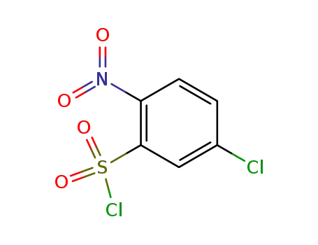 Molecular Structure of 21792-87-0 (5-chloro-2-nitrobenzenesulfonyl chloride)