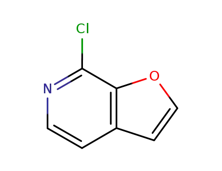 Molecular Structure of 84400-99-7 (7-chlorofuro[2,3-c]pyridine)