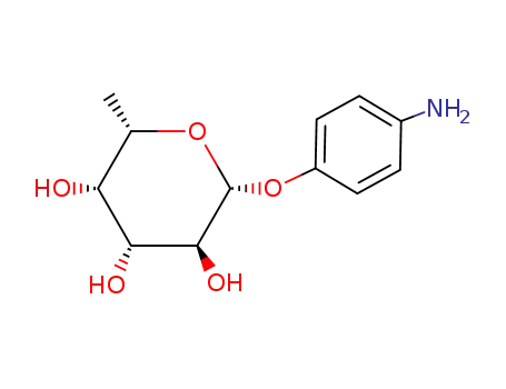 Molecular Structure of 69936-58-9 (4-AMINOPHENYL-BETA-L-FUCOPYRANOSIDE)