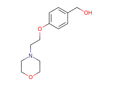 Molecular Structure of 852180-76-8 ([4-(2-MORPHOLIN-4-YLETHOXY)PHENYL]METHANOL)