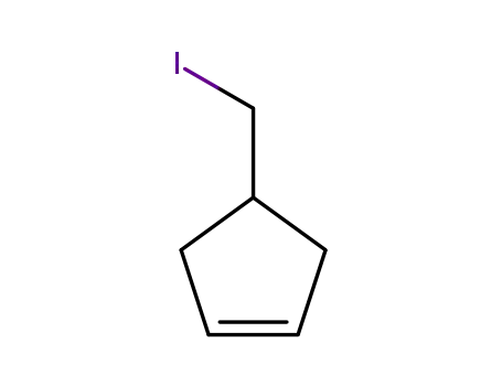 Molecular Structure of 83528-59-0 (4-(IODOMETHYL)-CYCLOPENTENE)