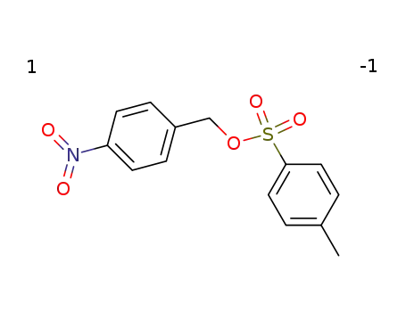 Molecular Structure of 4450-68-4 (1-methyl-4-[(4-nitrophenyl)methoxysulfonyl]benzene)