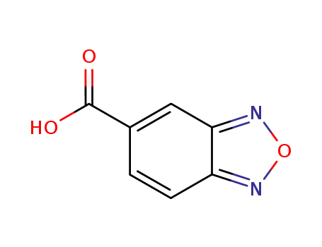 Molecular Structure of 19155-88-5 (2,1,3-Benzoxadiazole-5-carboxylic acid)
