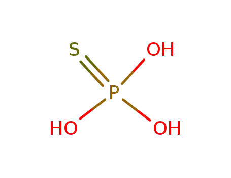 Molecular Structure of 13598-51-1 (thiophosphoric acid)