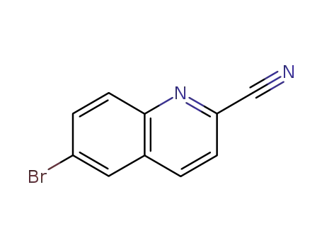 Molecular Structure of 65185-41-3 (6-BROMO-QUINOLINE-2-CARBONITRILE)