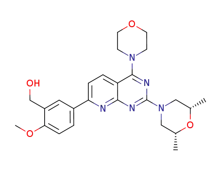 Molecular Structure of 938440-64-3 (KU-0063794)