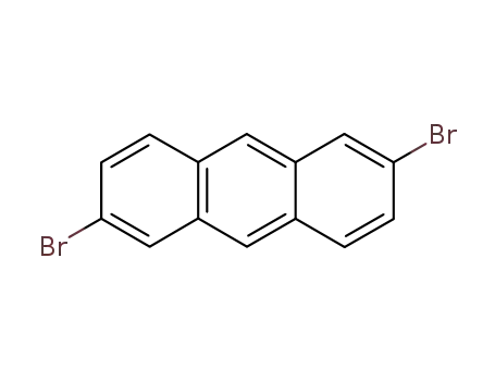 Molecular Structure of 186517-01-1 (2,6-DIBROMOANTHRACENE)