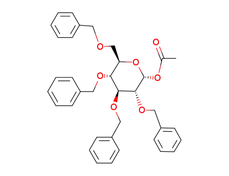 1-O-acetyl-2,3,4,6-tetra-O-benzyl-D-glucopyranoside