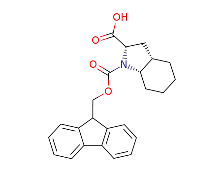Molecular Structure of 130309-37-4 (FMOC-OIC-OH)