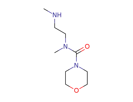 4-Morpholinecarboxamide, N-methyl-N-[2-(methylamino)ethyl]-