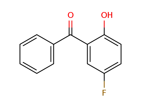 Molecular Structure of 362-47-0 (Methanone, (5-fluoro-2-hydroxyphenyl)phenyl-)