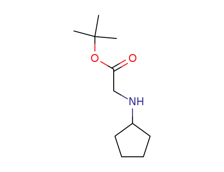 Molecular Structure of 78773-69-0 (N-cyclopentylglycine tert-butyl ester)