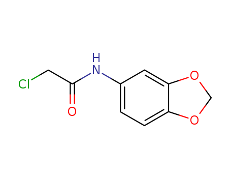 N-Benzo[1,3]dioxol-5-yl-2-chloro-acetamide cas  227199-07-7