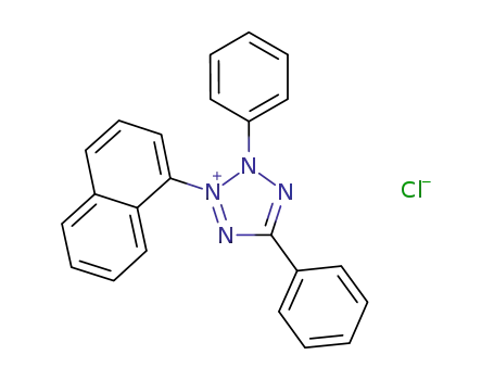 Molecular Structure of 1719-71-7 (Tetrazolium Violet)