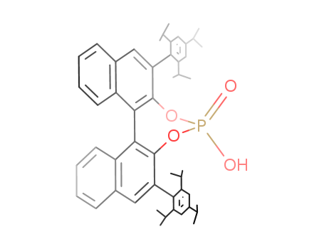 (11bR)-4-Hydroxy-2,6-bis[2,4,6-tris(1-methylethyl)phenyl]-4-oxide-dinaphtho[2,1-d:1',2'-f][1,3,2]
dioxaphosphepin（R-TRIP)(791616-63-2)