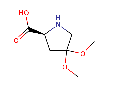 75776-56-6,L-Proline, 4,4-dimethoxy- (9CI),4,4-Dimethoxy-L-proline;NSC 134457