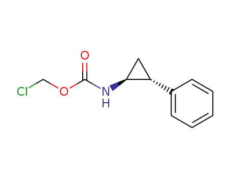 chloromethyl (+/-)-trans-(2-phenylcyclopropyl)carbamate
